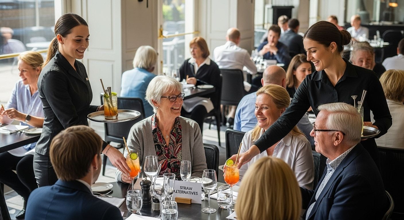 plastic straw alternatives hotel