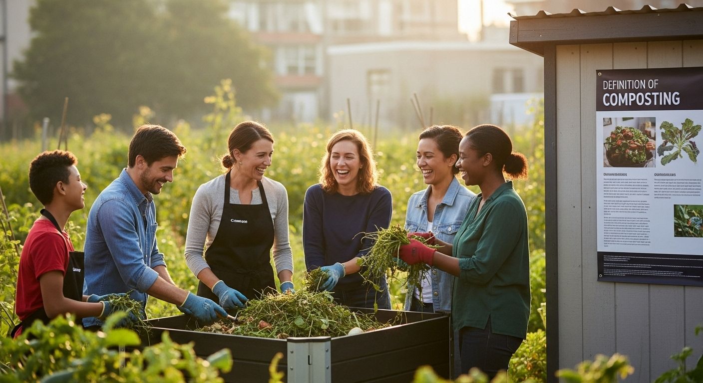 composting definition community