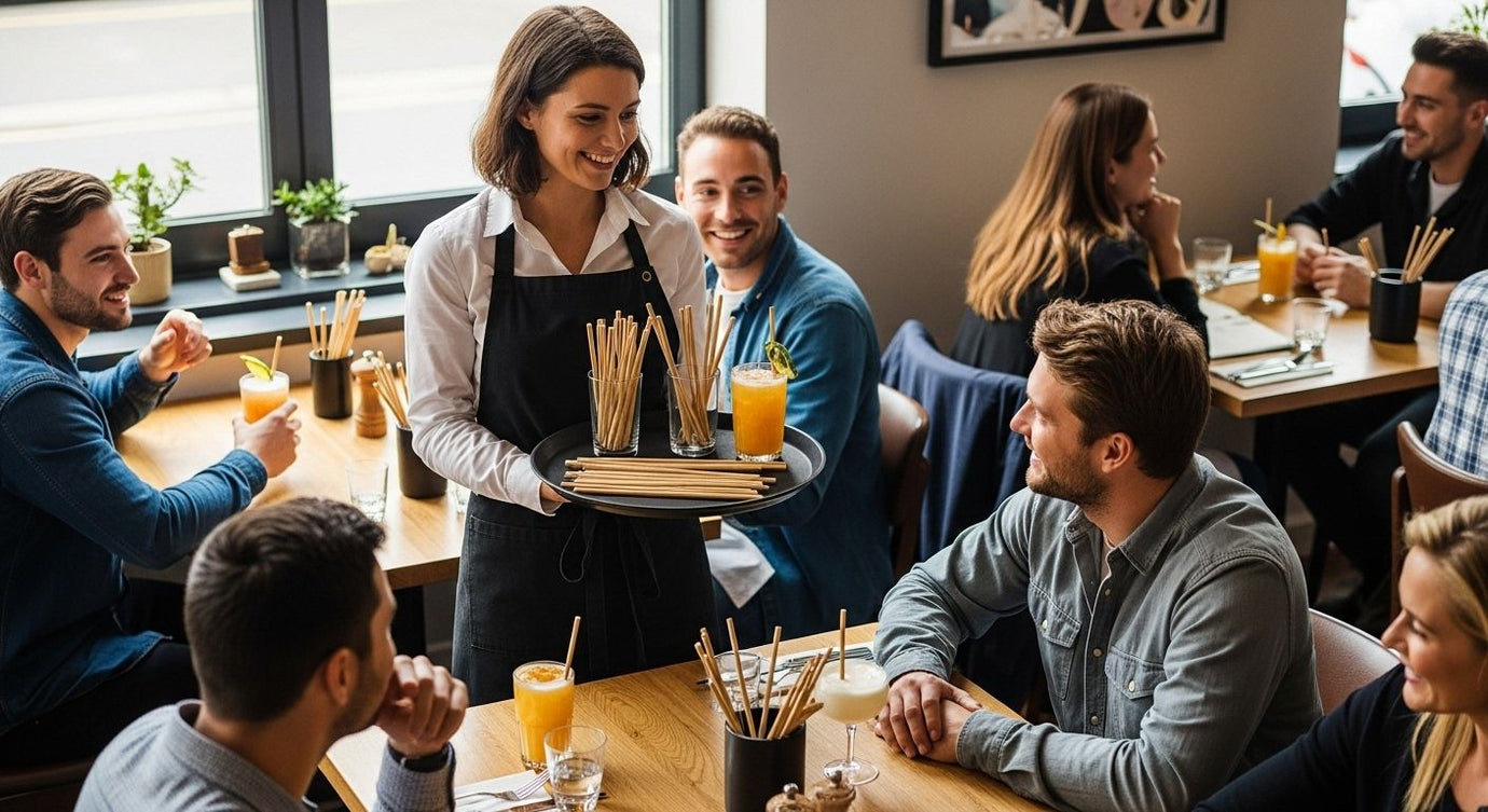 biodegradable straws restaurant