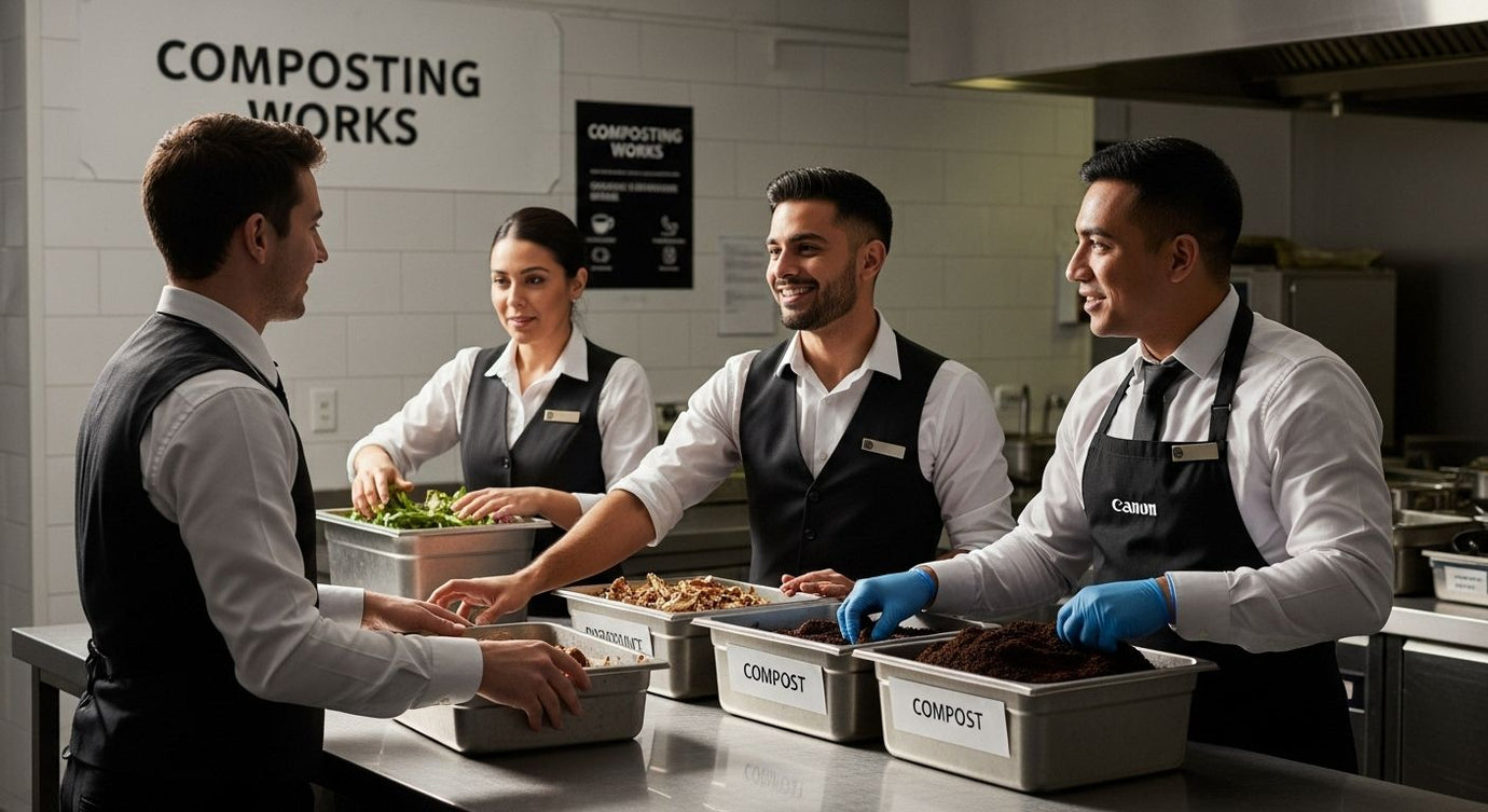 composting business teamwork