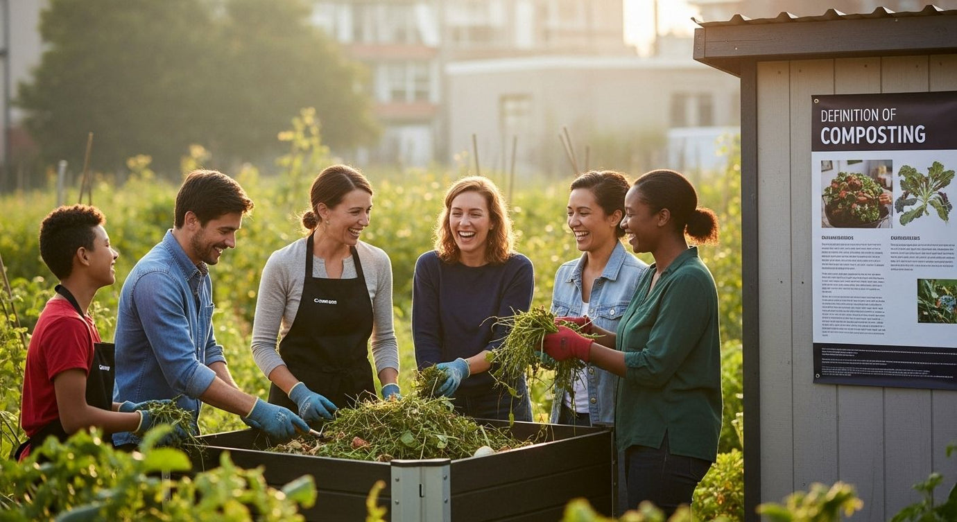 composting definition community