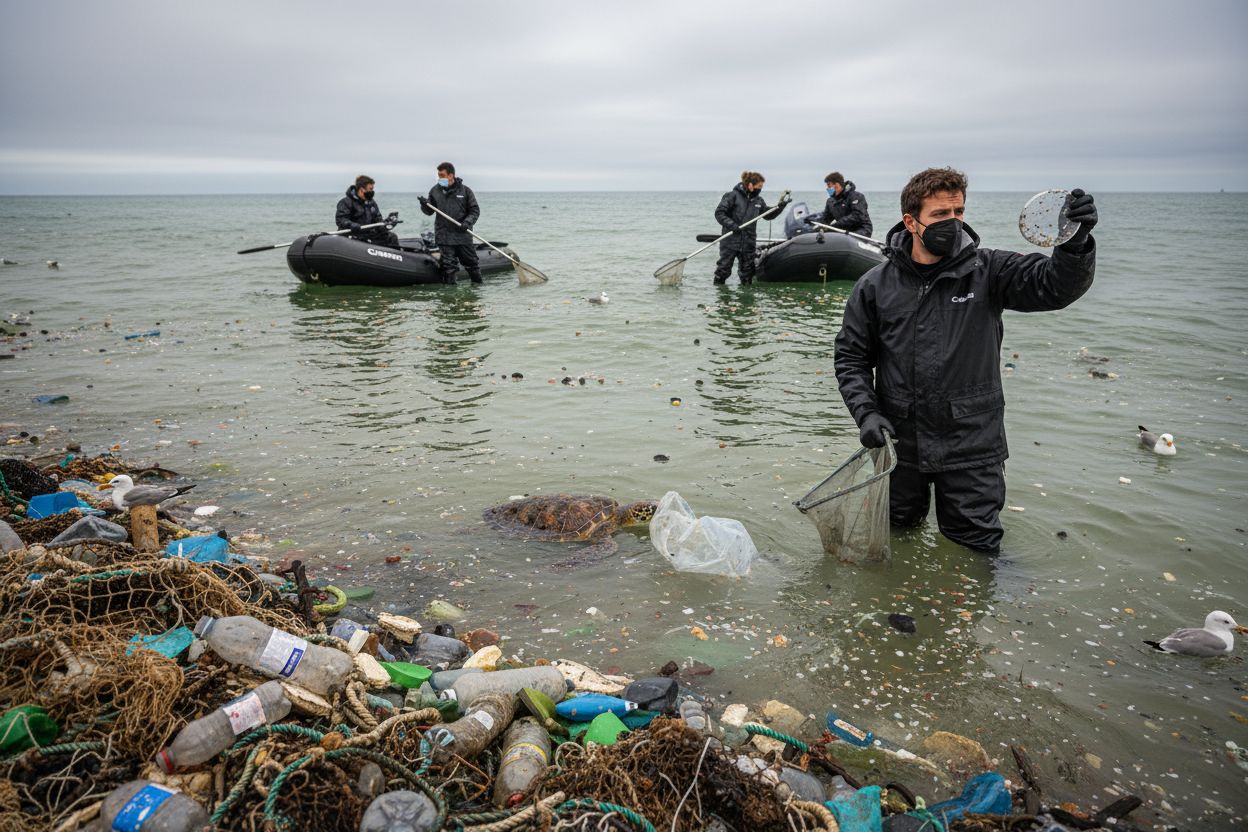 marine plastic pollution