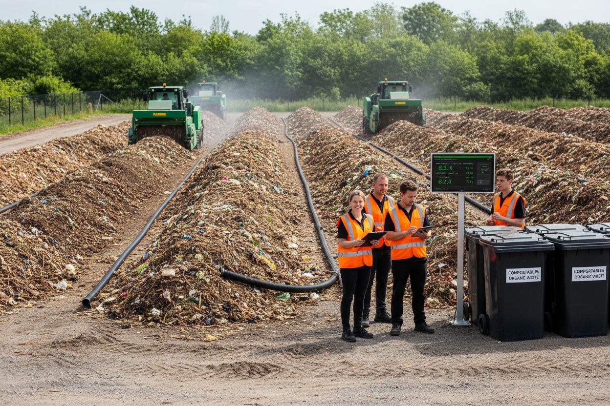 industrial composting facility