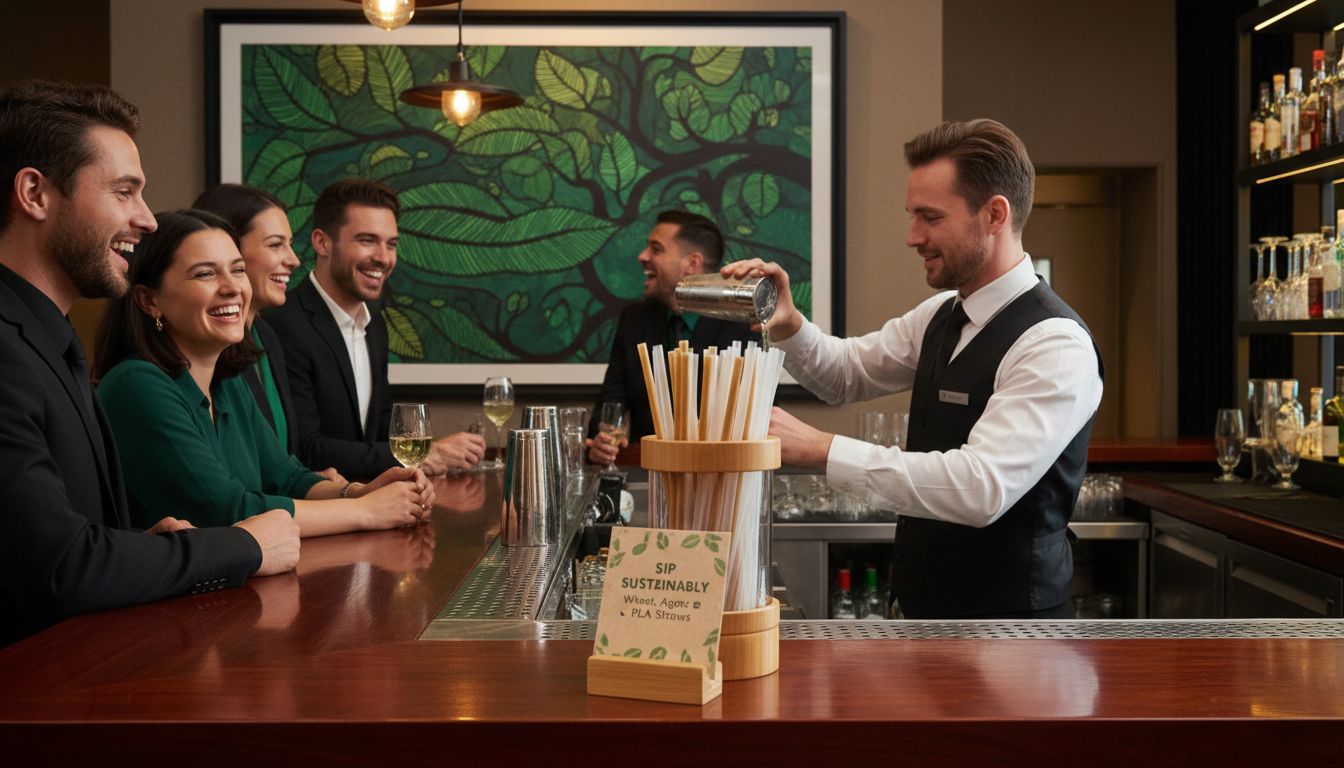 sustainable hospitality straws