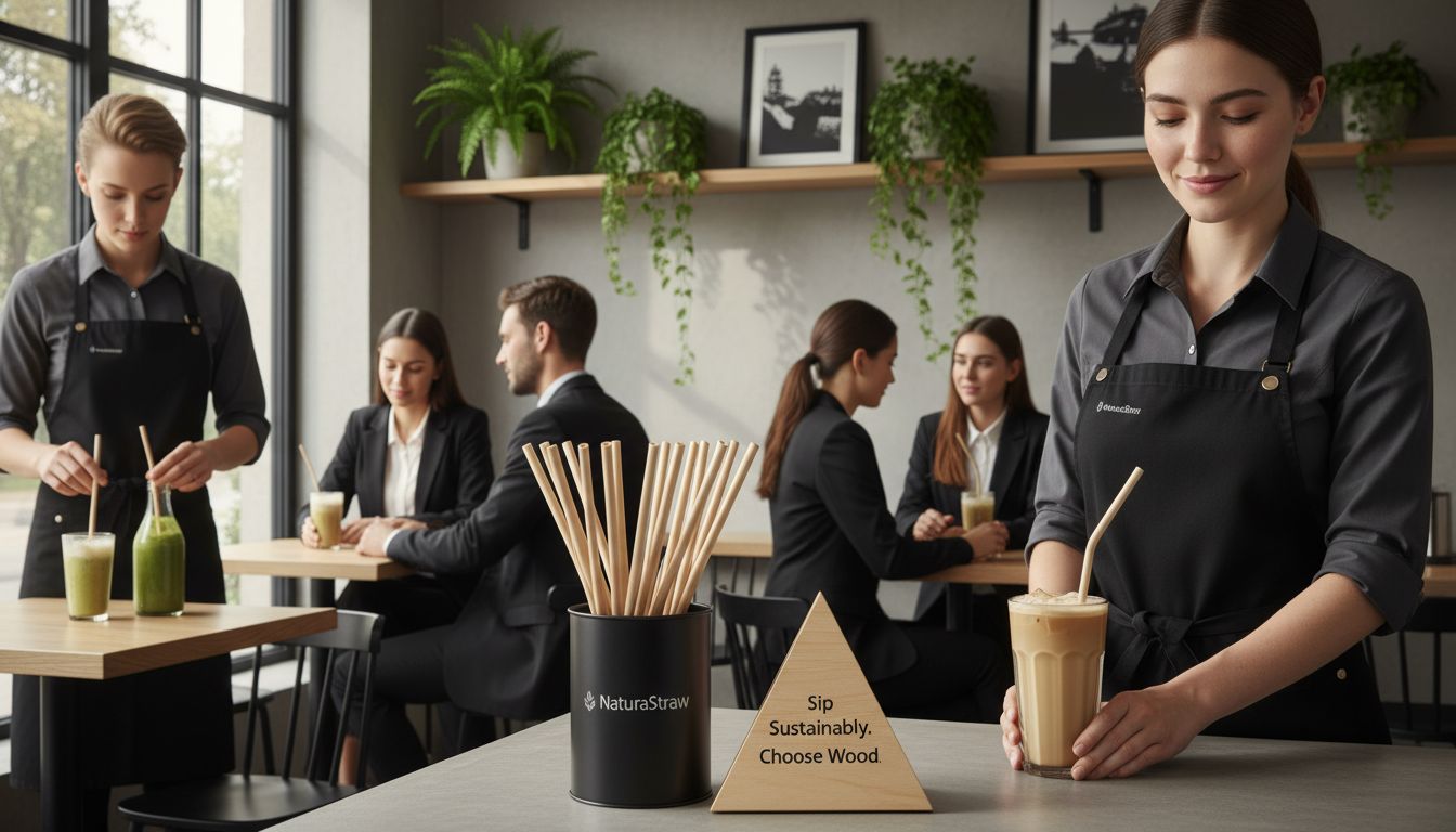 wood straws business