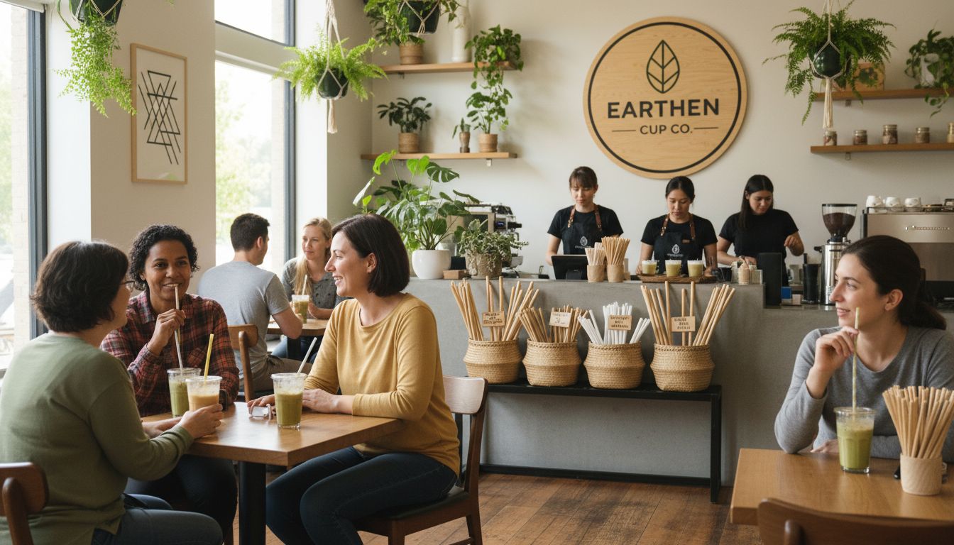 eco straw cafe