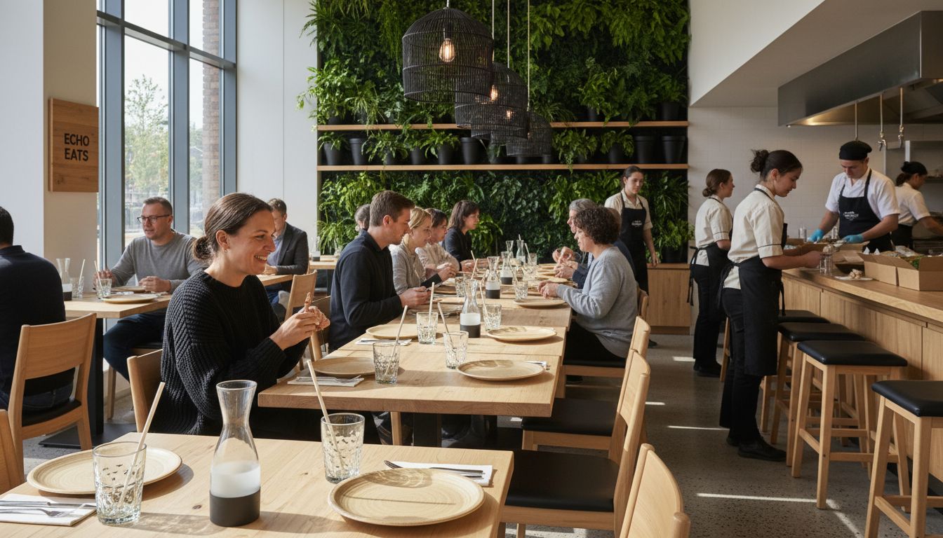 eco-friendly restaurant materials