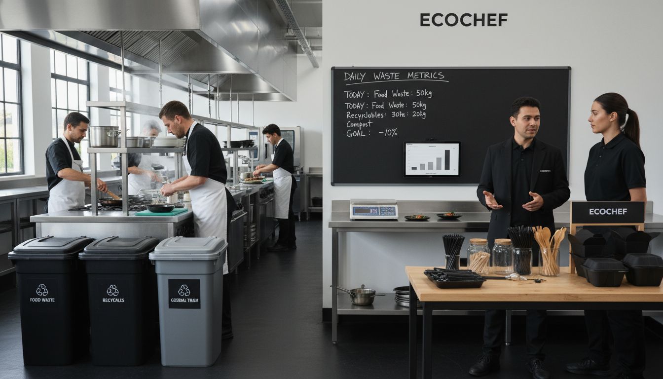 sustainable foodservice kitchen
