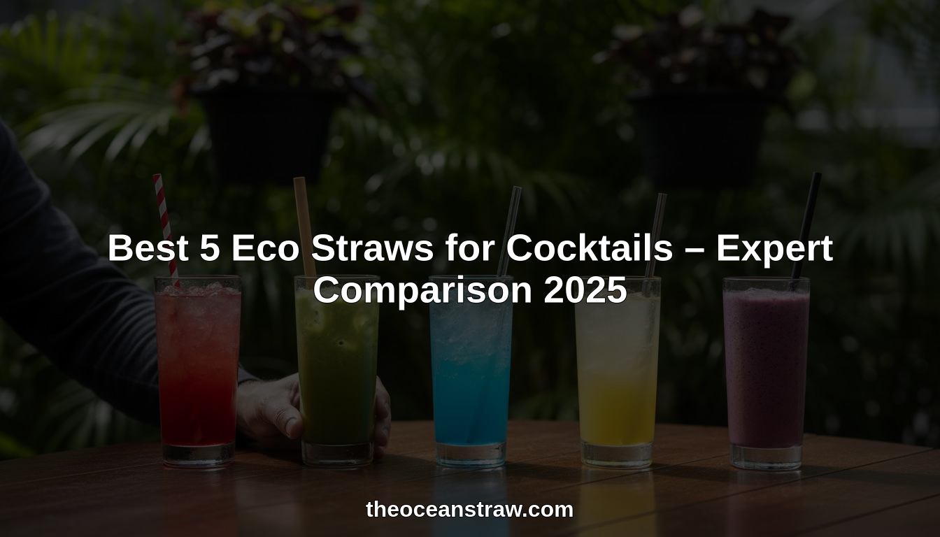 eco straws for cocktails hero header image