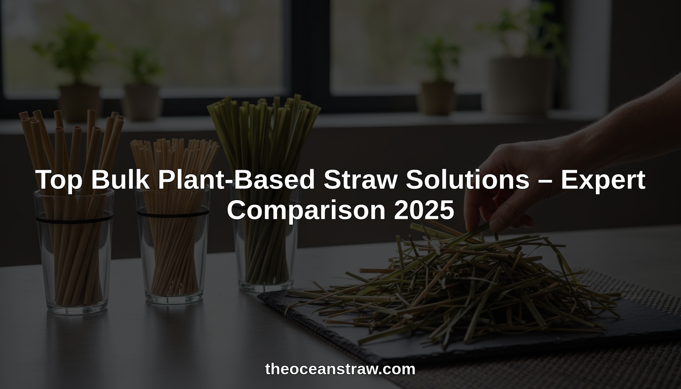 bulk plant-based straw solutions hero header image